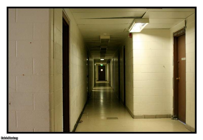 Gallery: Lowry Air Force Base > Building 900 - 1 > hallway2.jpg - Urban ...